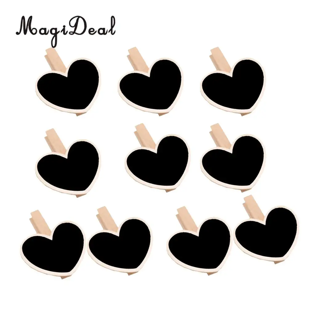 10pcs/lot Blackboard Clamps Note Photo Clip Mark Chalkboards Tags Message Notes Boards Cards Decorations Boards Card