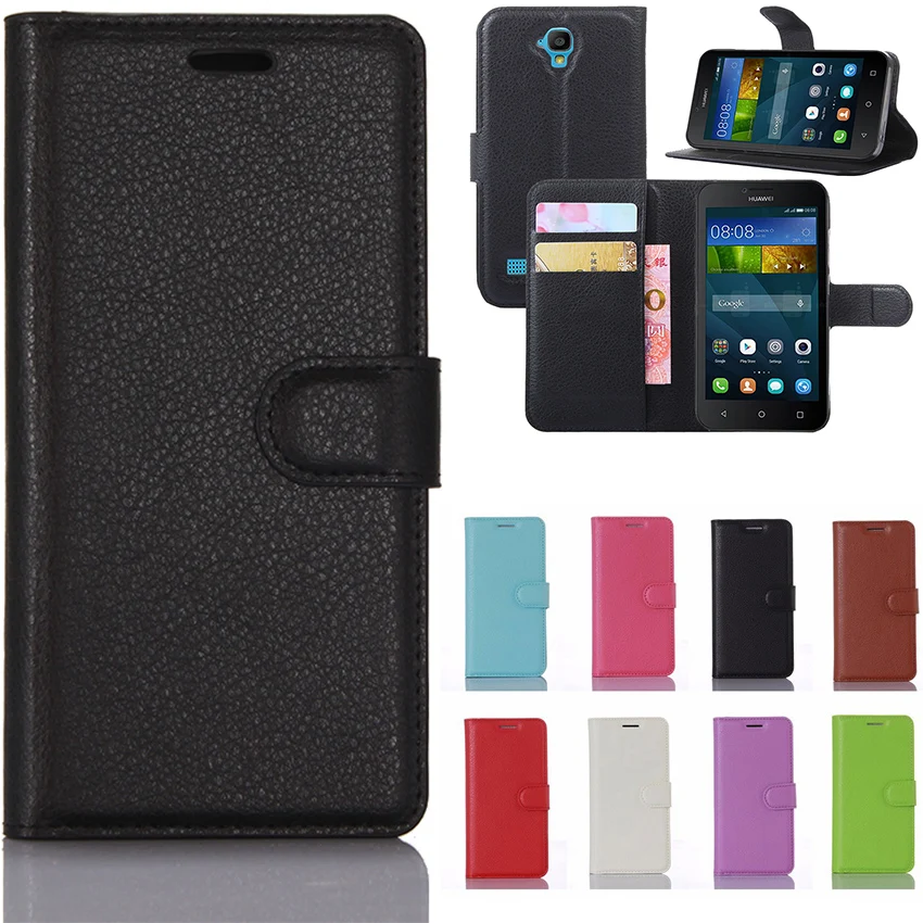 Роскошный Fundas чехол для Huawei Y560 Y5 L01 телефон с подставкой кошелек из искусственной