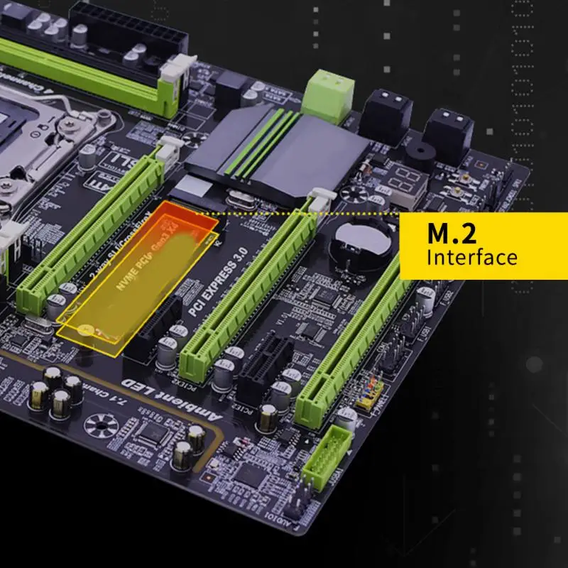 Intel X79 Socket LGA 2011 материнская плата светильник ATX 4 DDR3 64 GB ECC RECC USB 3,0 M.2 SATA 3,0 NVME для Xeon Electronic Sport