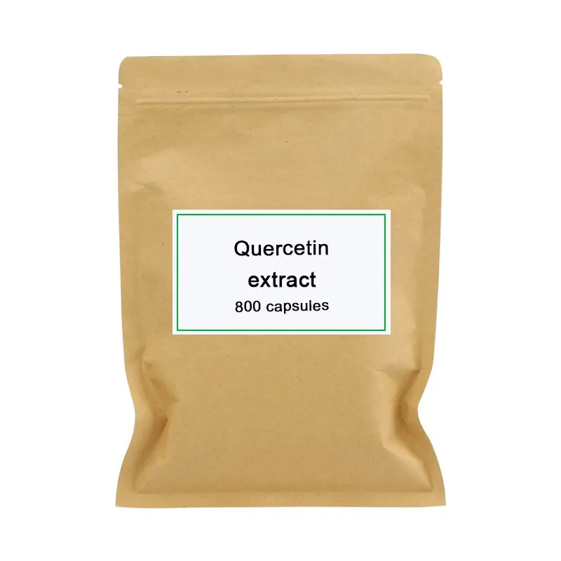

800PCS GMP certified 99% Quercetin Extract,Eliminate sputum and cough,Anti-cancer,with free shipping