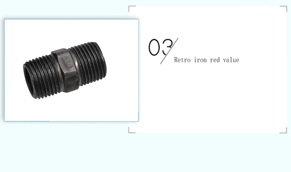 10 шт./упак. Нержавеющая сталь черная накладка на соски 1/2 3/4 1 дюйм поделки своими руками для труб из кованого чугуна с наружной резьбой ниппель трубыe ниппель