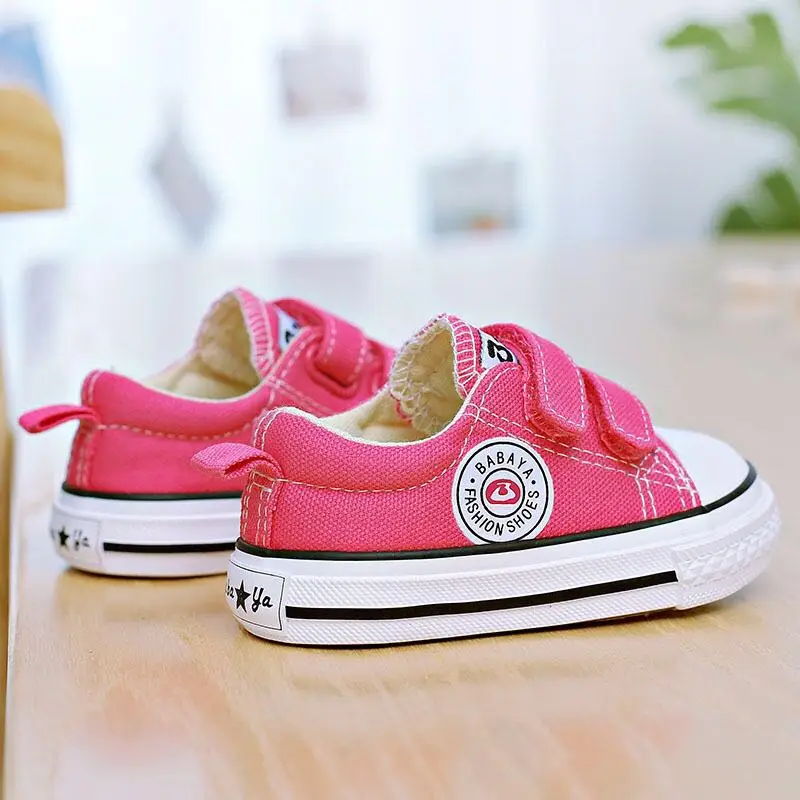 Sapatos para a Menina Sapatos de Lona Moda da Criança Bebê Crianças Meninos Nova Primavera Verão Meninas Tênis Branco Sapatos 2020 11 Cheap Tênis