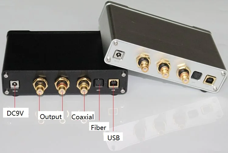 Готовый ES9038Q2M волоконный коаксиальный XMOS208 USB вход, DAC декодер светодиодный экран HiFi ЦАП поддерживает DSD Новинка