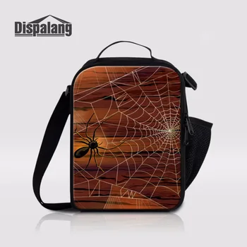

Dispalang Spider Prints Thermal Lunchbox Cooler For Women Lunch Bag For Students Portable Insulated Cooler Bag Reusable Food Bag