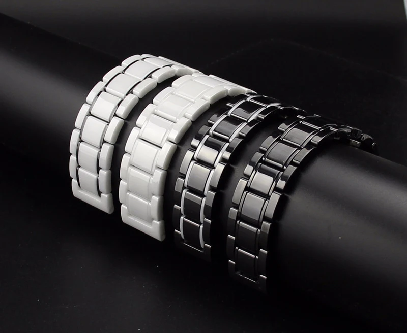 ceramics watch band for apple series watch strap women's watch bracelet men's watch band  (43)