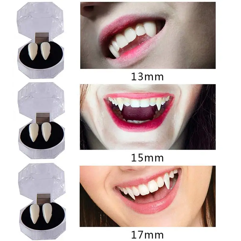 Halloween Party Vampire Fangs Teeth Horror Zombie Costume Cosplay ...