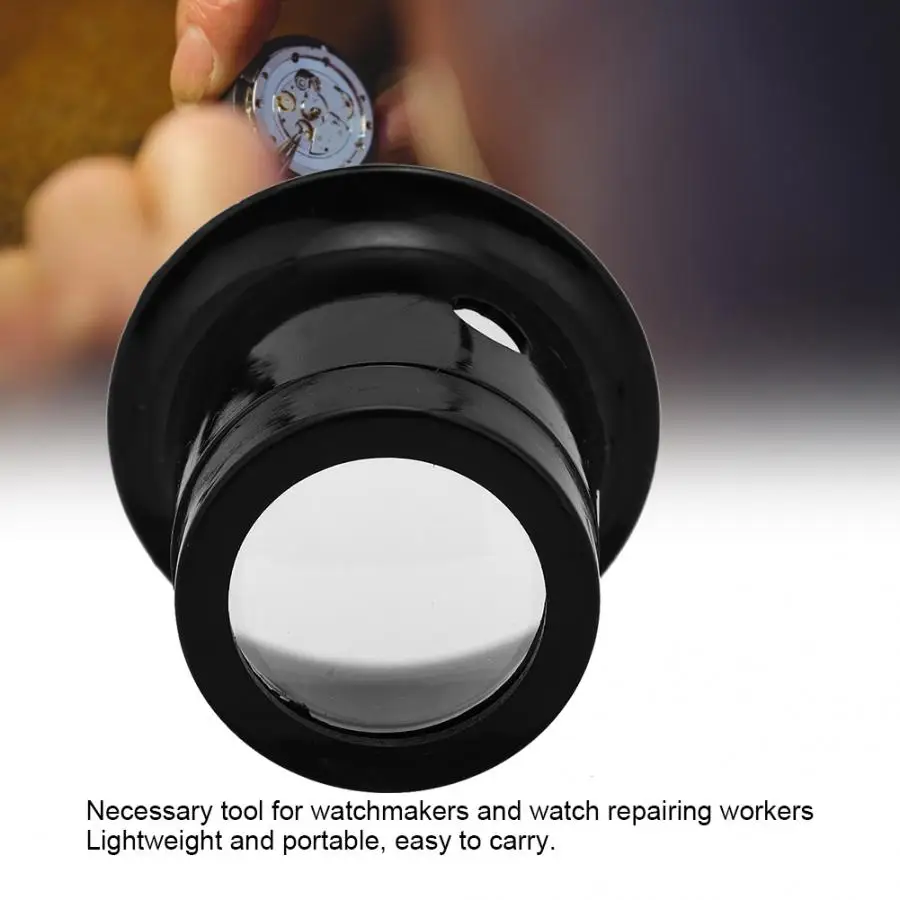 Профессиональный 5X 10X Ювелирная Лупа на голову ювелирные часы ремонтный инструмент увеличительное стекло, лупа объектива для часовщика b