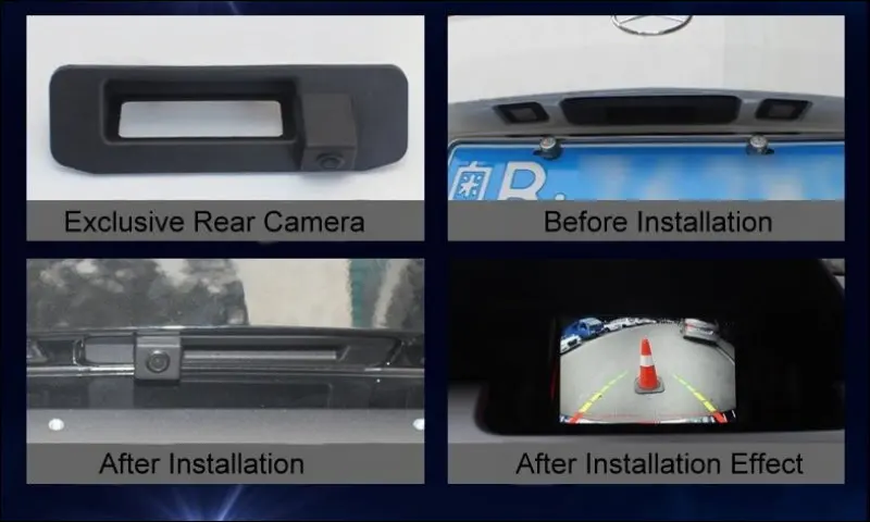 Для Mercedes Benz GLK X204 2012~ оригинальное обновление экрана/реверсивное изображение трека+ камера заднего вида/цифровой декодер