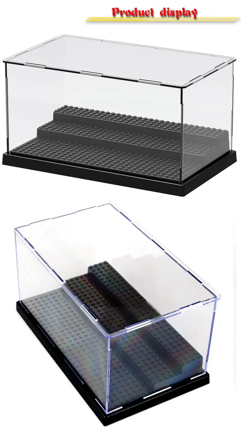 

[New] Building Block Display For Star Wars The Force Awakens Super Heroes Acrylic Box Showcase Ladder Cabinets Toys