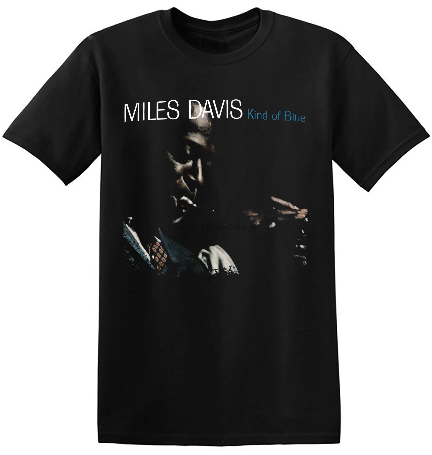 

Miles Davis T Shirt Retro Graphic Print Kind of Blue New Unisex Band Tee 4-A-200 Pop Cotton Man Tee