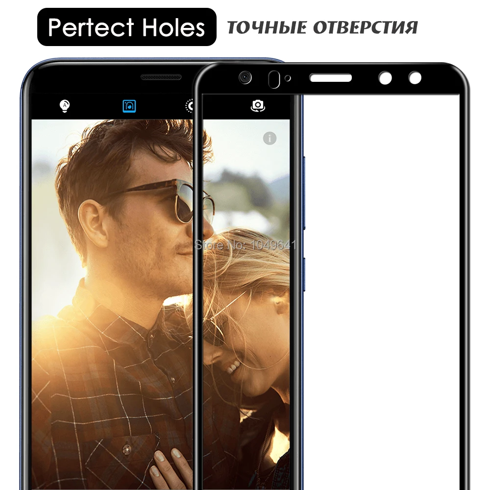 KHW1829_3_5D Full Screen Tempered Glass for Huawei Mate 10 Lite Honor 9i Nova 2i