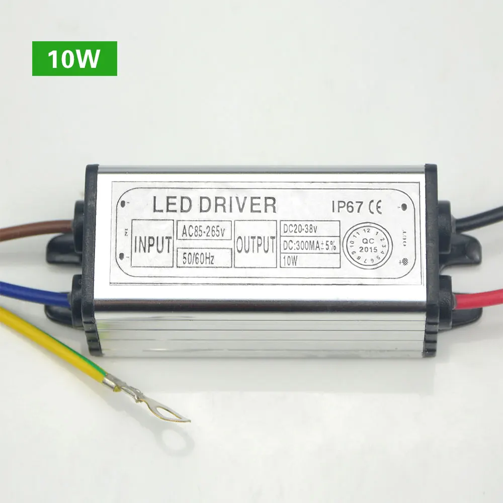 Ledvero 10w LED transformador premium transformador 220ma adaptador de CA fuente de alimentación controlador 