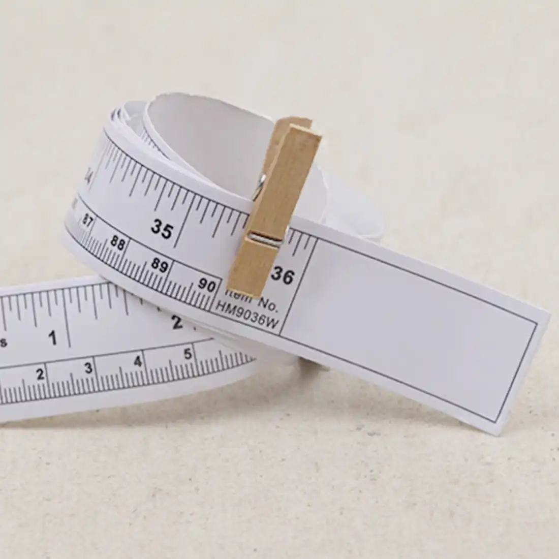 Sticker Ruler Scale Countertop Sticky Ruler 90cm 45cm X 2 7cm