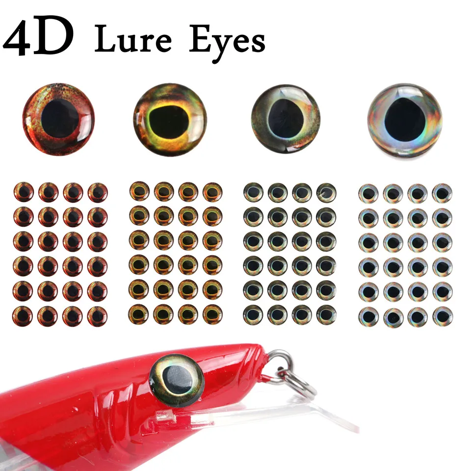 Maximucatch 24 252pcs 3mm 15mm Fly Tying 4D Fishing Lure Realistic