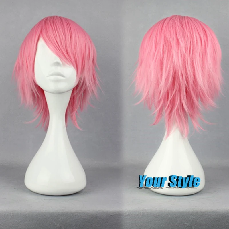 30 センチ安い短い ピクシーカット ヘアスタイル用男の子男かわいい ショート ヘア カット ショートピンクコスプレウィッグ頭髪ブリーチ で教師ヒット マン Reborn リボーン Pixi Costume Hairstyles For Straight Long Hairhairstyle Long Wavy Hair Aliexpress