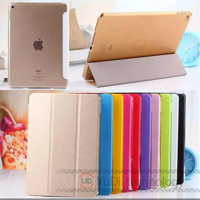PU Leather Front Smart Cover cases + Crystal Hard Back Case For New Apple iPad Air 2 Multi-Color for ipad 6 air 2 cover PU Leather Front Smart Cover cases + Crystal Hard Back Case For New Apple iPad Air 2 Multi-Color for ipad 6 air 2 cover