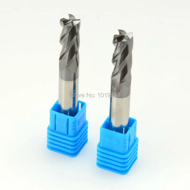 

SLONS S200-10*10*75L HRC50 10mm shank diameter Solid carbide end mill for CNC machine
