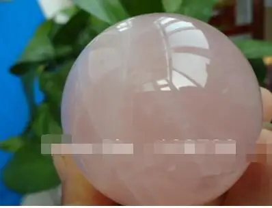 NATURAL PRETTY ROSE QUARTZ CRYSTAL SPHERE BALl | Дом и сад