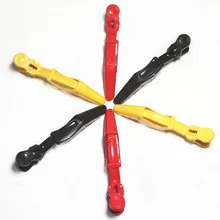 5 шт. Салон Женский черный матовый секционный пластиковый крокодил заколка для волос парикмахерский зажим зажимы заколки для волос