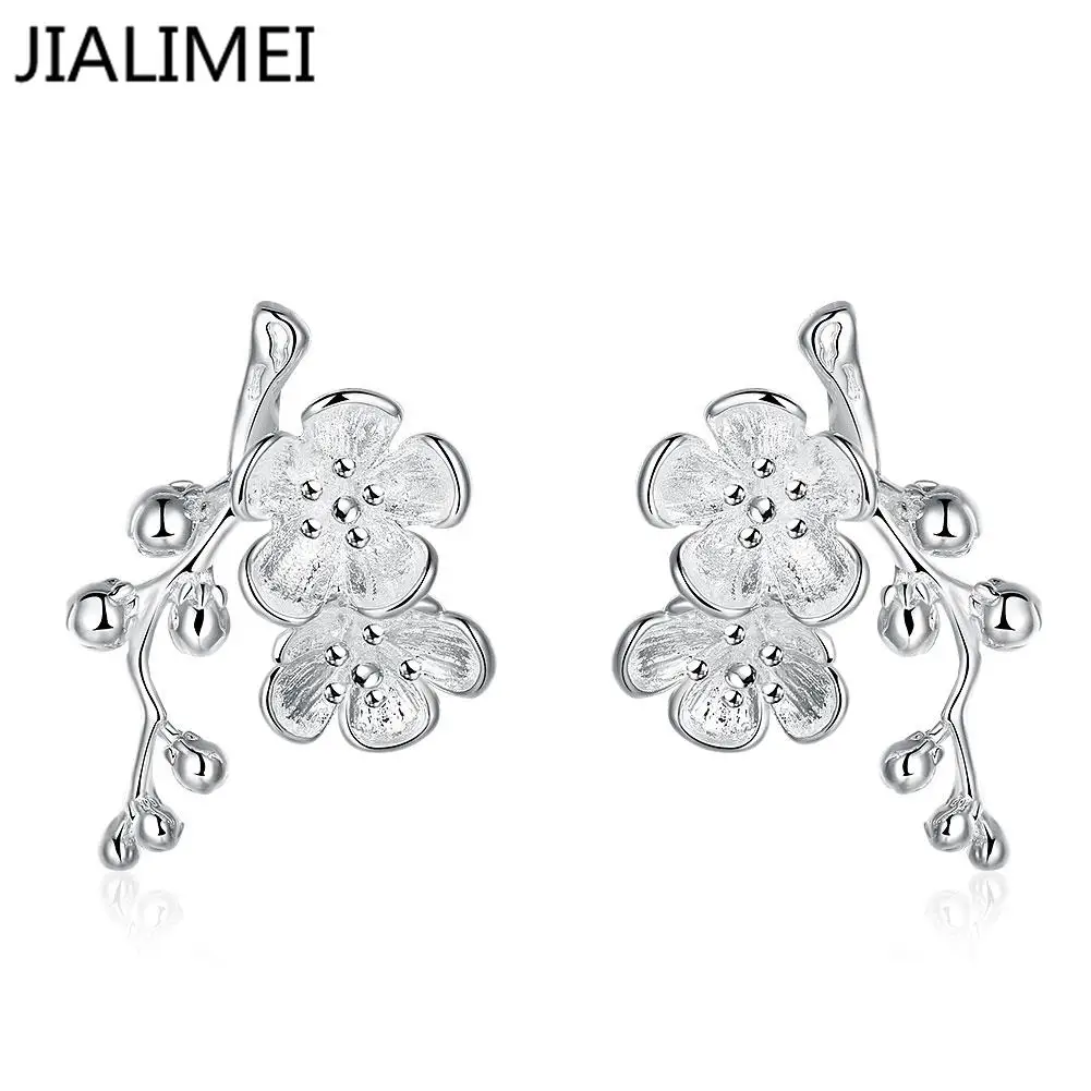 

Wholesale 925 silver for Wedding Jewelry Cubic Zirconia Inlayed Engagement Earring Bijoux Women E658