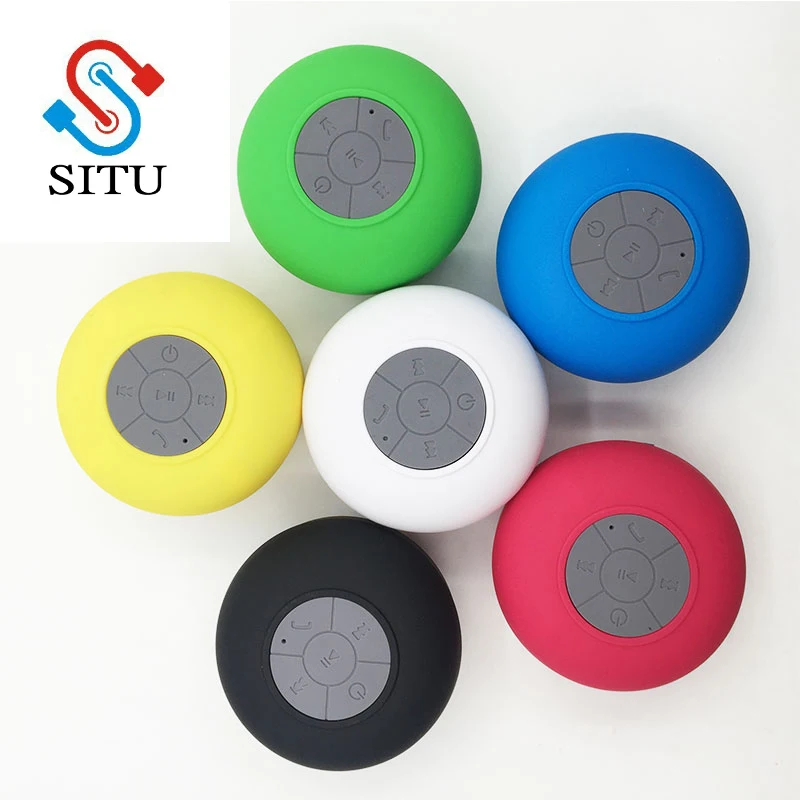 Дешевый портативный Bluetooth Wifi динамик мини водонепроницаемый Душ для iPhone MP3 Handfree
