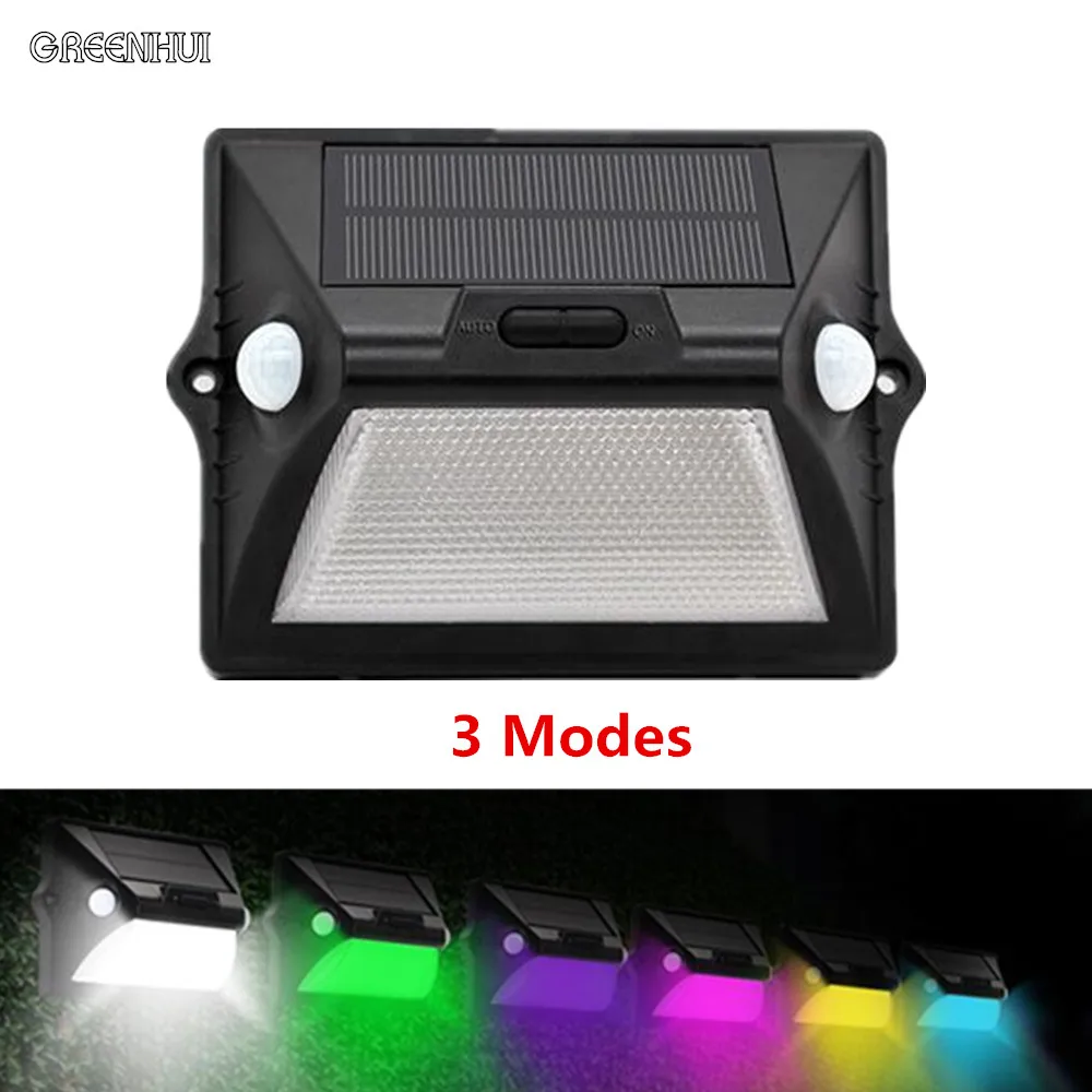 

Hot Sale Waterproof Dual Heads Solar LED Lamp Motion Sensor Solar Power Outdoor Garden Light PIR Motion Sensor Pathway Wall Lamp