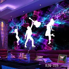 3d personality large seamless mural KTV wallpaper nightclub music bar anchor background cloth work-clothes wallpaper cloth free shipping wallpaper cool retro music sound carnival ktv wall ktv wallpaper bar mural music restaurant custom 3d wallpaper