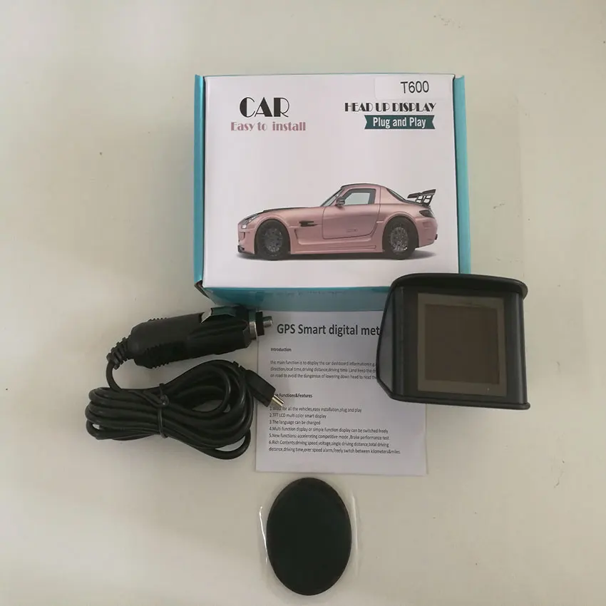 Автомобильный бортовой компьютер GEYIREN T600 цифровой GPS дисплей для вождения