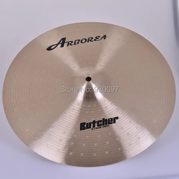 

hot selling bronze cymbal , high quality BUTCHER 16"crash
