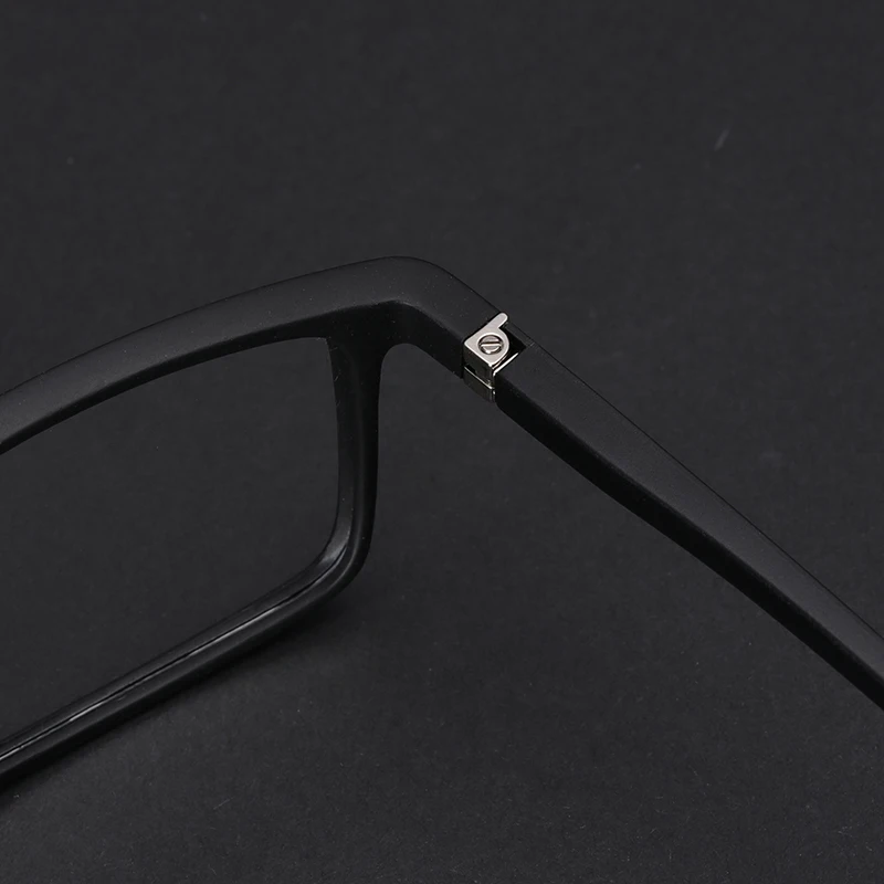 Cena TR90 okulary okulary ramki mężczyzn prostokąt w stylu Vintage Retro przezroczysty optyczny komputer krótkowzroczność okulary ramki prosty styl MA09 08