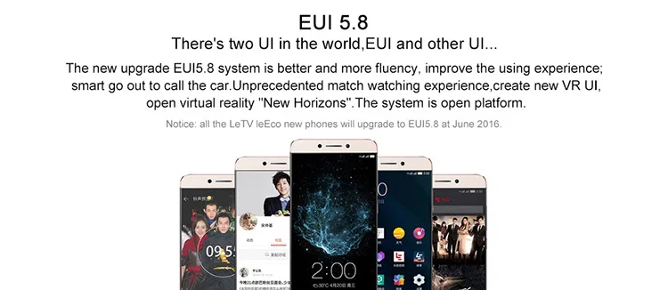 LeEco LETV LE 2 PRO X620 4GB RAM 32GB ROM Helio X20 MTK6797 2.3GHz Deca Core 5.5 Inch In Cell FHD Screen Android 6.0 4G LTE Smartphone