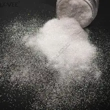 0,2 мм устойчив к растворителям переливающийся блеск для ногтей белого цвета с золотой легкой тонкой пылью для Гель-лак для ногтей украшения для тела