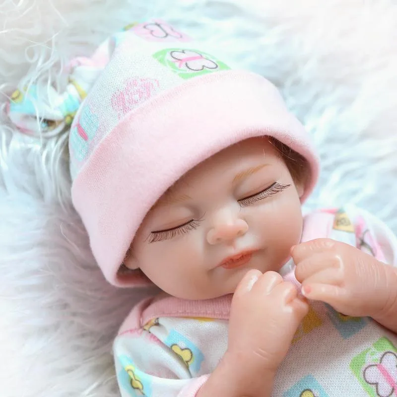 NPK Настоящее касание мягкий полный тела силиконовые Reborn Baby Doll мини Новорожденные Близнецы девочка мальчик реалистичные Младенцы Bathe