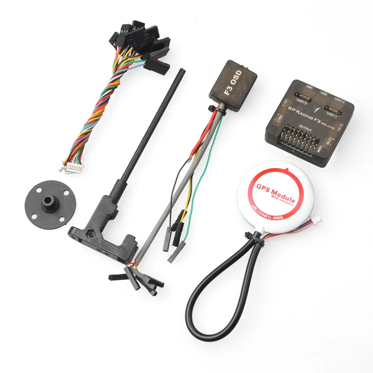 SP Racing F3 Flight Control Deluxe 10DOF with M8N-GPS M8N GPS OSD Combo for DIY Mini 250 280 210 RC Quadcopter Drone FPV F16823