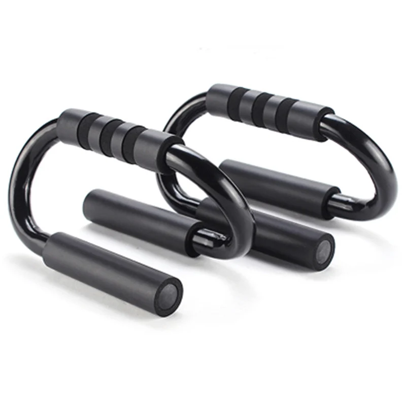

Home Gym Chest Fitness Push Up Stands Bar Muscle Trainer S Shaped Push-Up Rack Exercise Body Building Equipment Professional