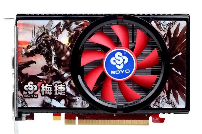  The new original for  Soyo R7 350 2G DDR5 128Bit PCI-E 3.0 DVI + HDMI + VGA 
