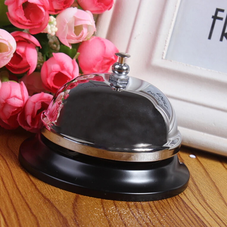 

premium call bell for hotel and restaurant counter high quality metal stainless durable call bell KW-TRIO 3A00
