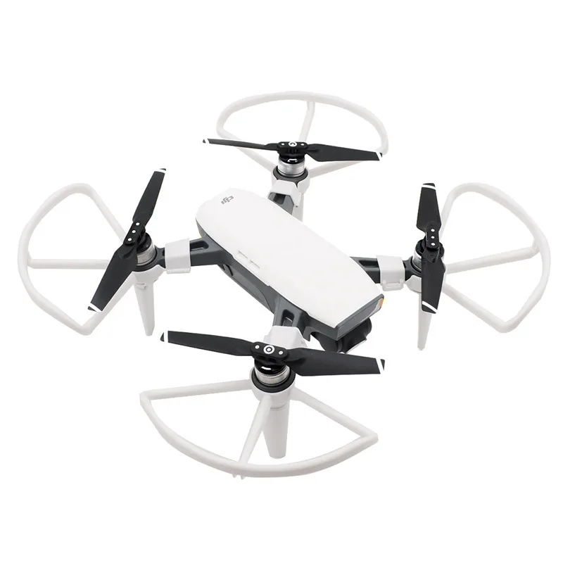 

Drones Propeller Guards + Landing Gears Protection Kit for DJI SPARK Drone Extended Riser Quick Release Drones Prop Protector