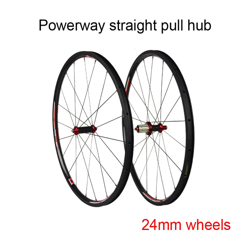 road bike wheels carbon wheels road clincher / tubular 24mm depth with
