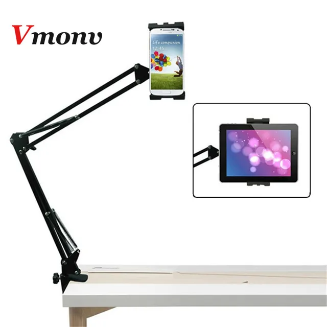 $US $18.99  Vmonv Flexible Tablet Stand Holder for Ipad Air 1 2 Lounger Bed Desktop Tablet Mount for Ipad Mini 
