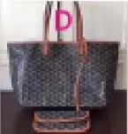 Брендовая дизайнерская Высококачественная кожаная вместительная сумка для покупок для создания сумок 2019AAAA - Цвет: Genuine Leather-D