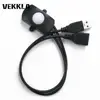 Mini capteur de mouvement infrarouge PIR réglable | Interrupteur 6VDC avec prise/USB, interrupteur à bande pour couloir placard sous-lit ► Photo 1/6
