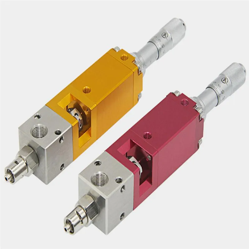 

QLH-24 thimble type dispensing valve micrometer dispensing valve precision dispensing valve suction suction gun