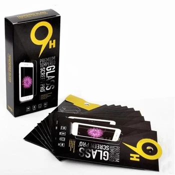

300pcs/lot Glass For iphone Xs Max XR 4 5 6 7 8 plus X Tempered Glass Screen Protector Anti-Scratch shatterproof with retail box