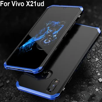 

Cases For Vivo X21ud Case Capa Hard Back PC Metal Bumper Business cover Phone Case For Vivo X21 ud X 21ud VivoX21ud Metal shell