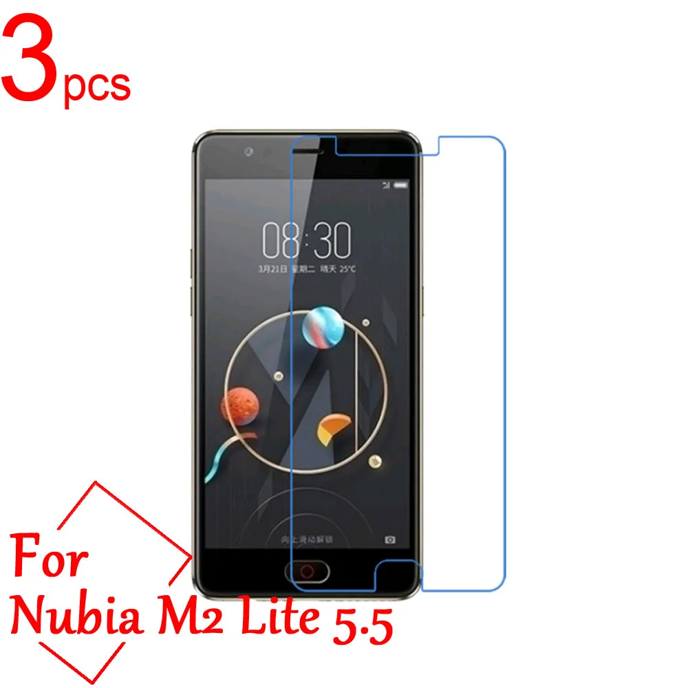 

3pcs Clear/Matte/Nano Anti-Explosion LCD Screen Protector Cover For ZTE Nubia M2 Lite M2 play NX551J NX907J Protective Film