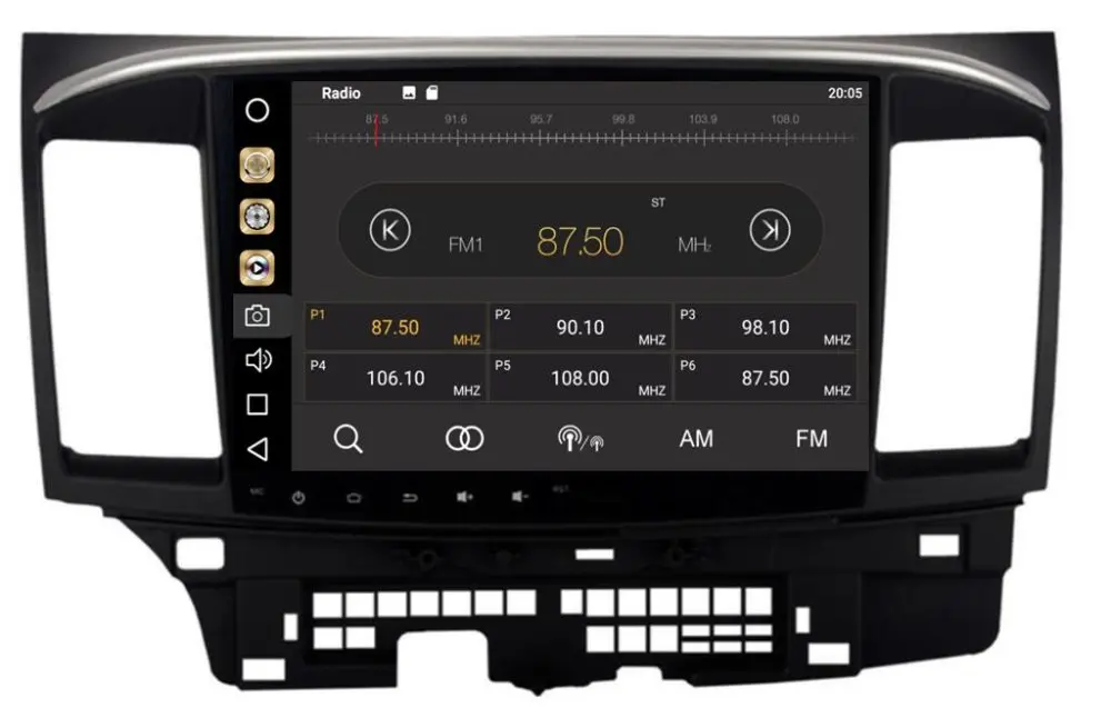 Best IPS 4GB Ram 8-Core 32GB Rom 10.2inch Android 9.0 Car Dvd Gps For Mitsubishi Lancer Radio Multimedia GPS NAVI 5