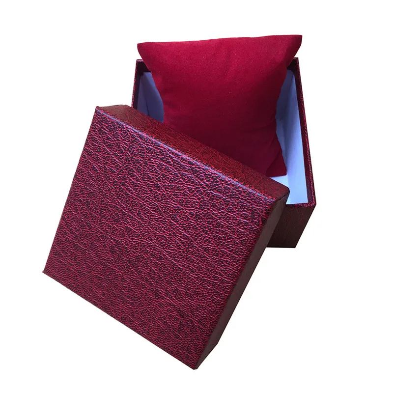 Watch Box Leather Jewelry Wrist Watches Holder Display Storage Box Organizer Case Gift Money box Jewelry Storage box