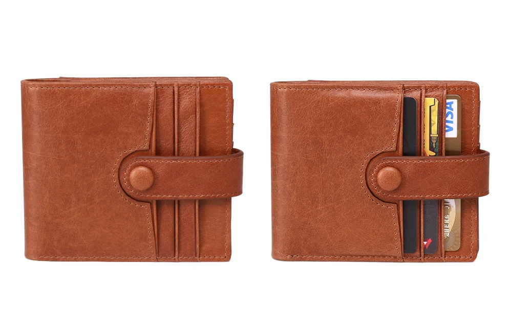 bolso de moeda do vintage masculino pequena