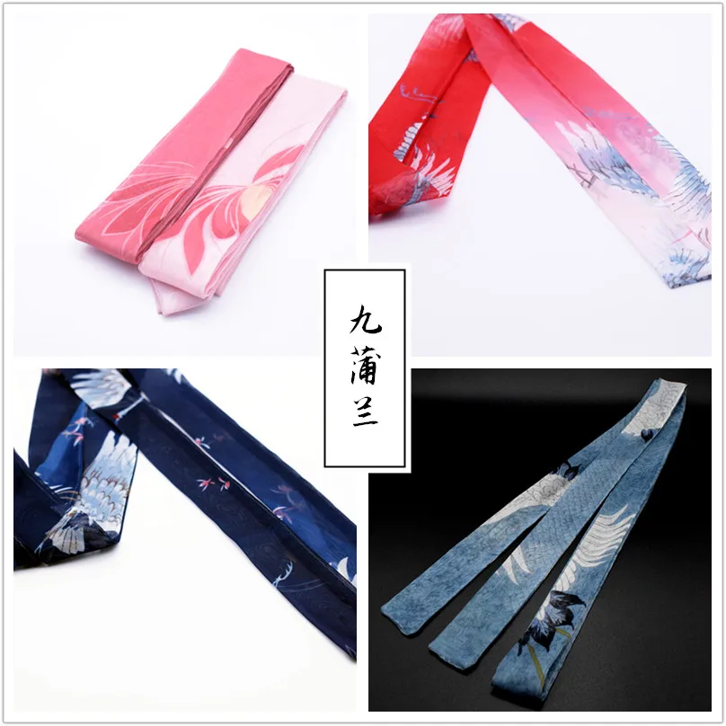 Высококачественная шифоновая Античная повязка для волос hanfu cos костюм студийная
